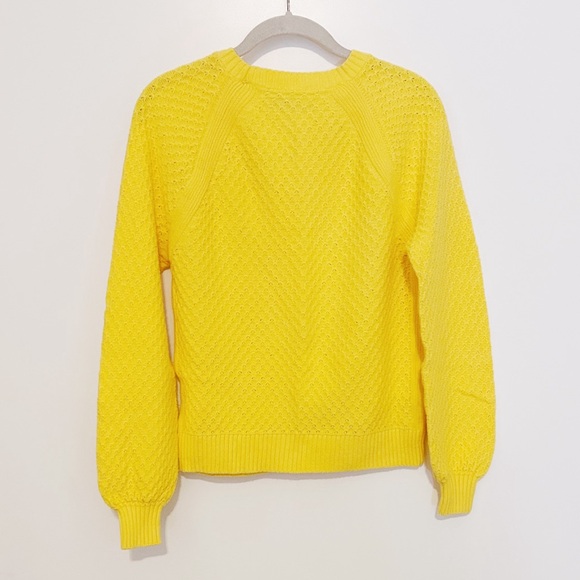 LOFT Textured Raglan Sweater - Picture 4 of 4